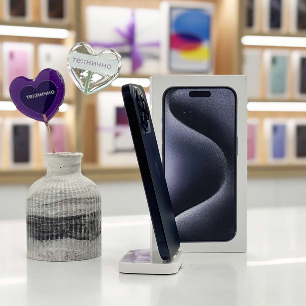 iPhone 15 Pro 128Gb Синий титан картинка 2