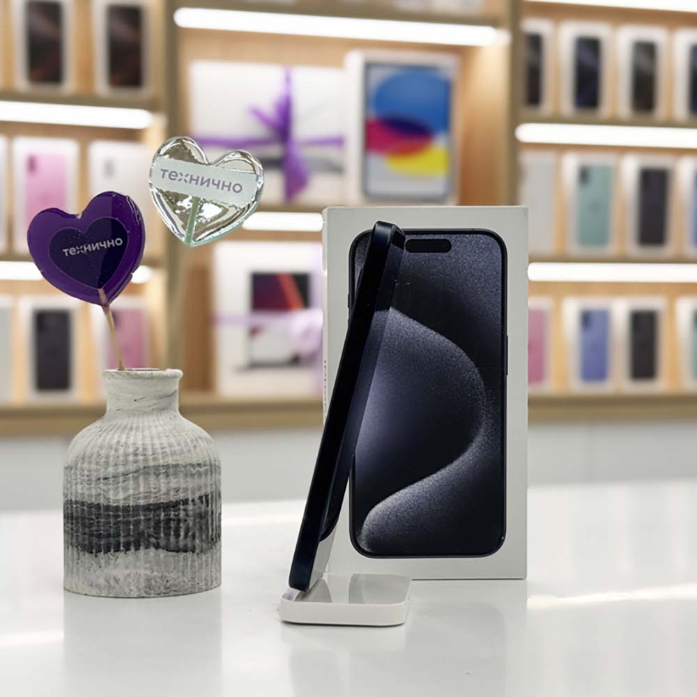 iPhone 15 Pro 128Gb Синий титан картинка 3