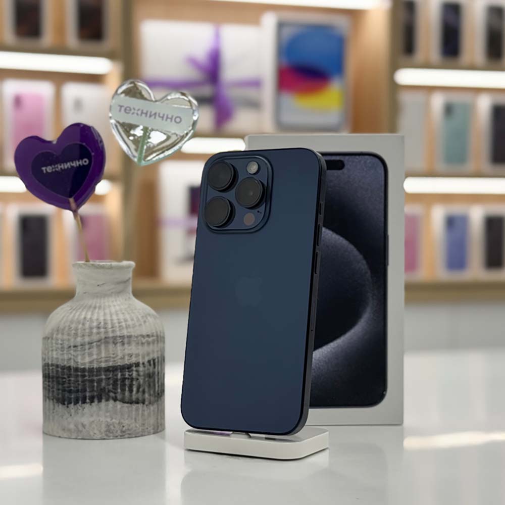 iPhone 15 Pro 256Gb Голубой титан картинка 2