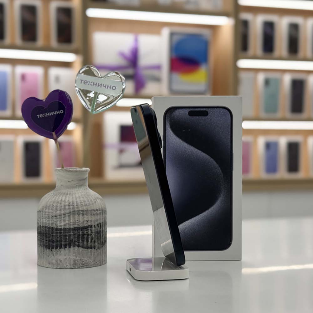 iPhone 15 Pro 256Gb Голубой титан картинка 3