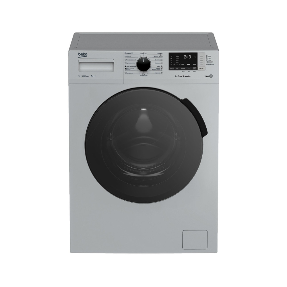 Стиральная машина Beko RSPE78612S серебристый картинка 1