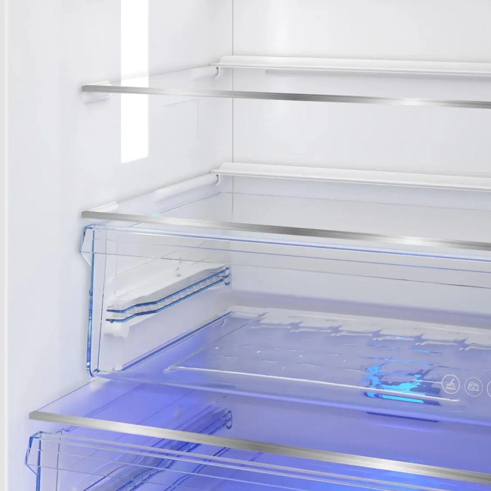 Холодильник Beko B5RCNK363ZXBR стальной антрацит двухкамерный картинка 2