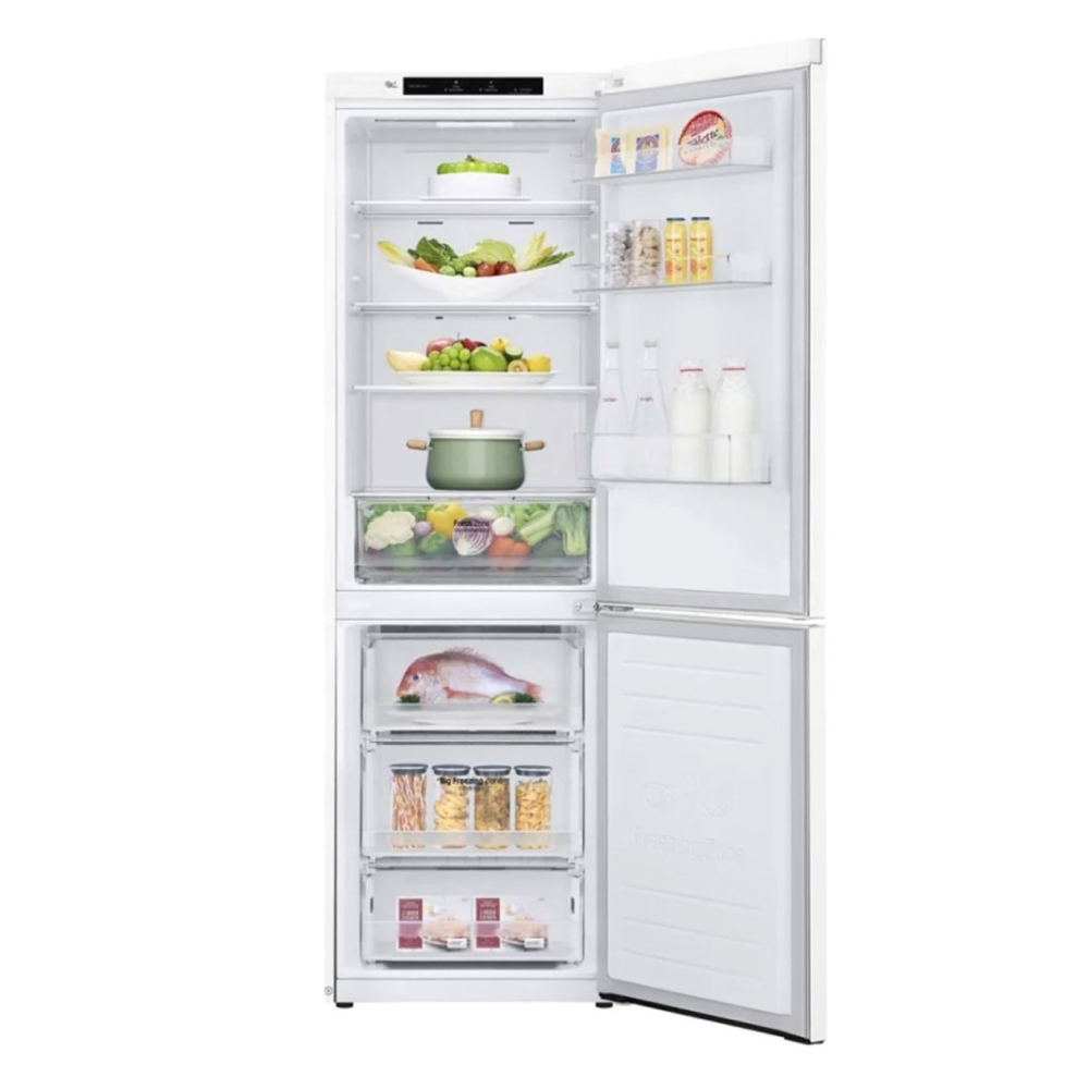 Холодильник LG GC-B459SQCL белый двухкамерный картинка 3