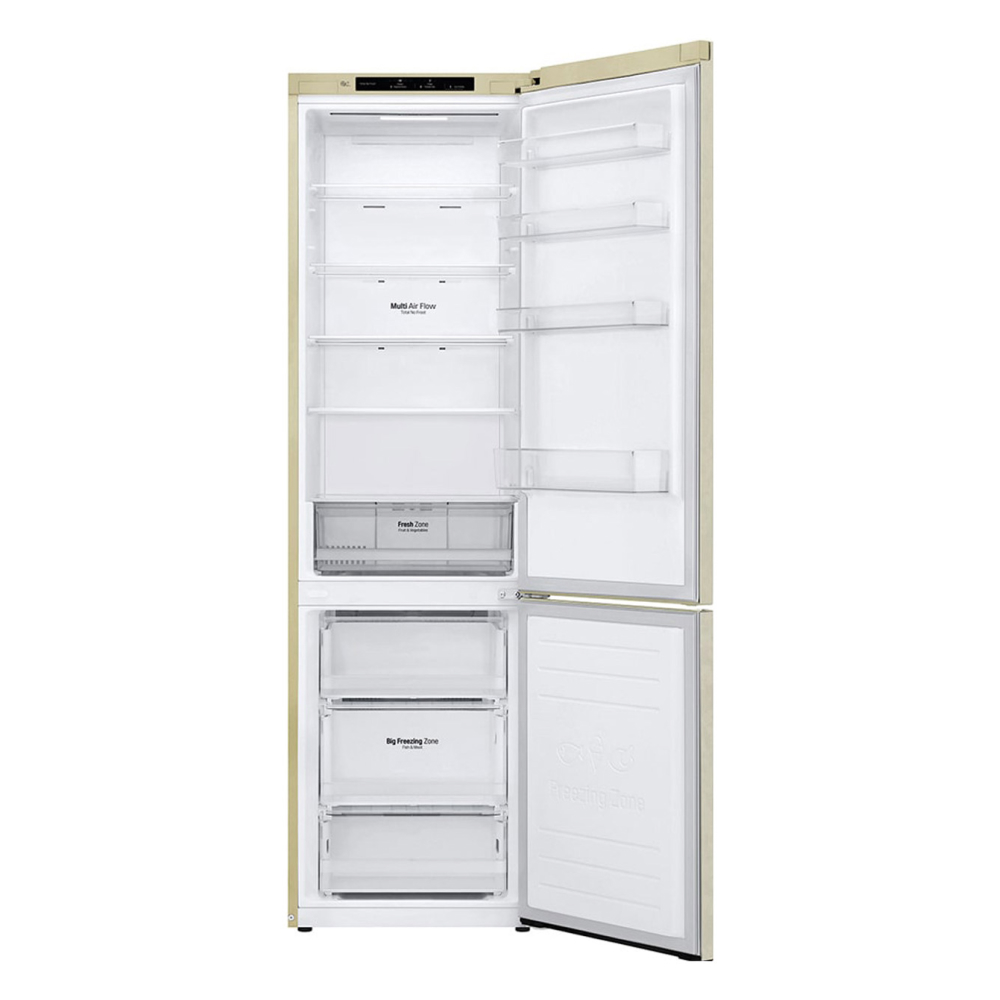 Холодильник LG GC-B509SECL бежевый двухкамерный картинка 3