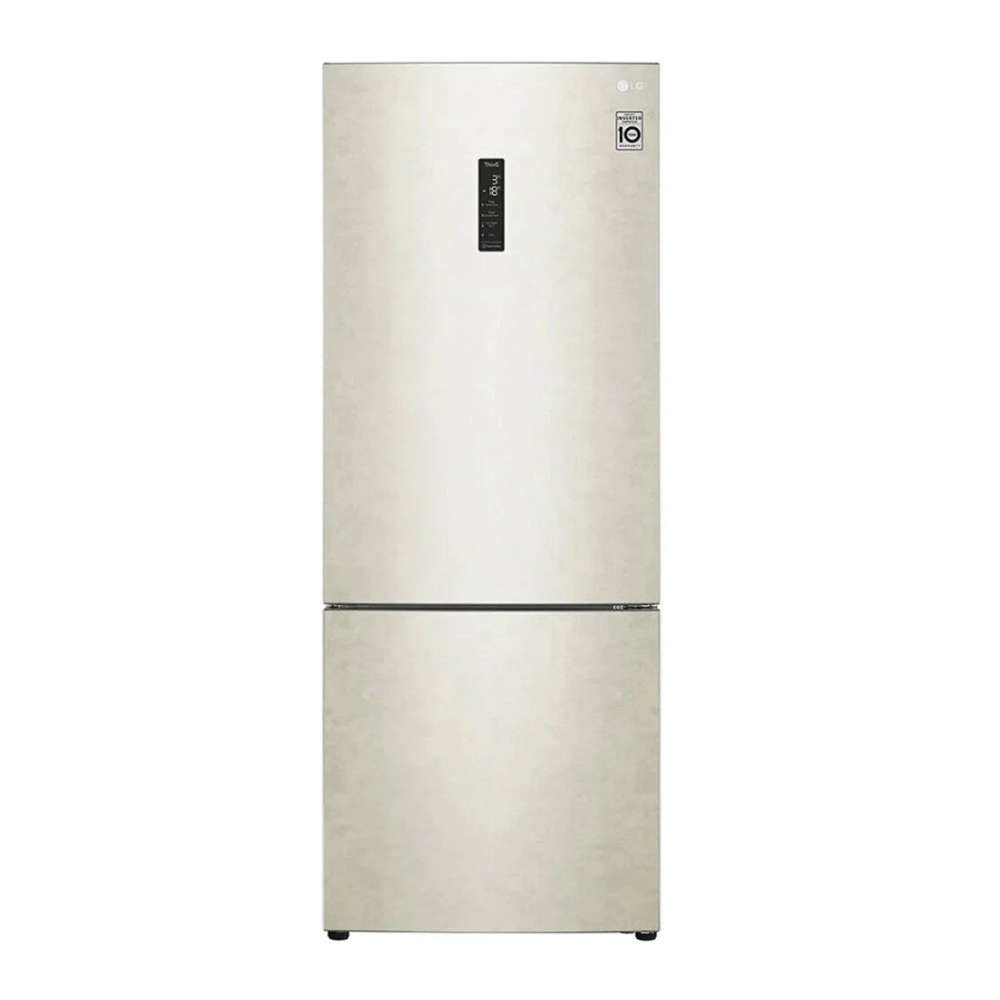 Холодильник LG GC-B569PECM бежевый двухкамерный картинка 1