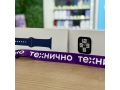 Apple Watch SE (2023) 40mm Silver Aluminum Denim Sport Band (S/M) слайд 7