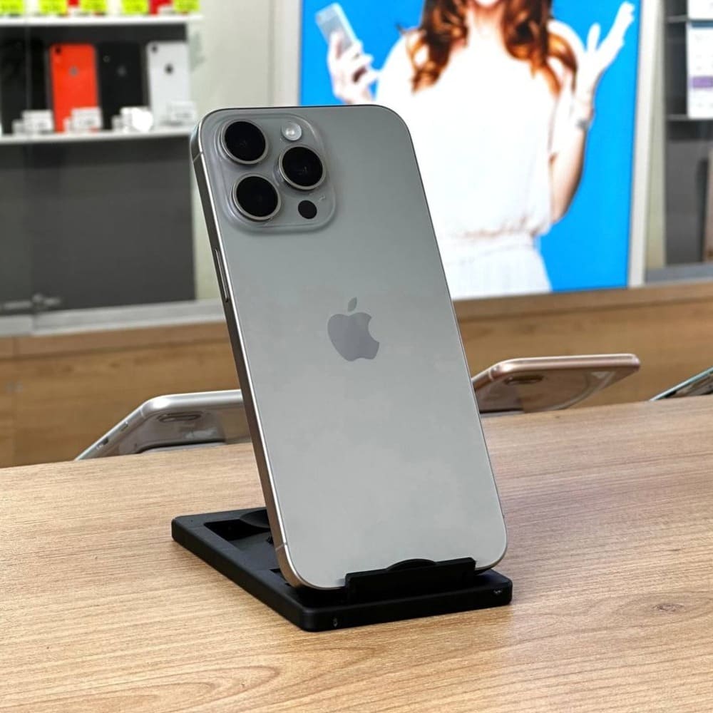 iPhone 16 Pro Max 256Gb Natural Titanium (Новый, витринный образец, активирован) картинка 3