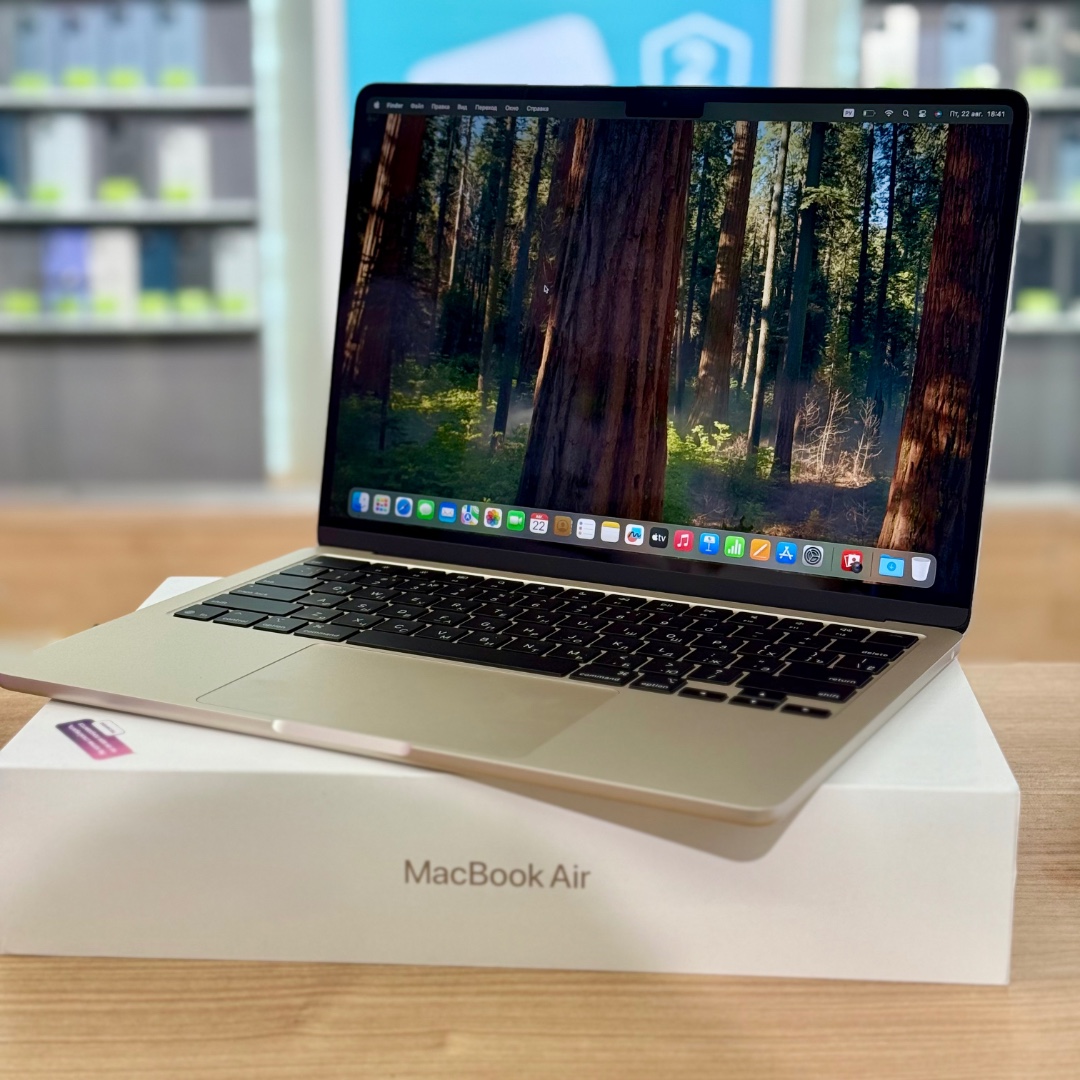 Apple Macbook Air 13'' (24Gb unified memory, 512Gb SSD, M4) Starlight картинка 7
