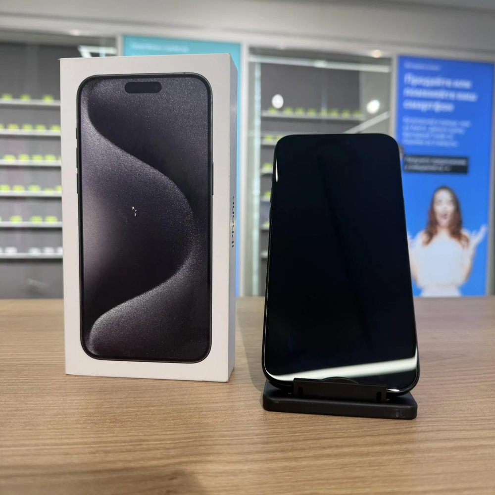 Apple iPhone 15 Pro Max 256Gb Black Titanium картинка 3