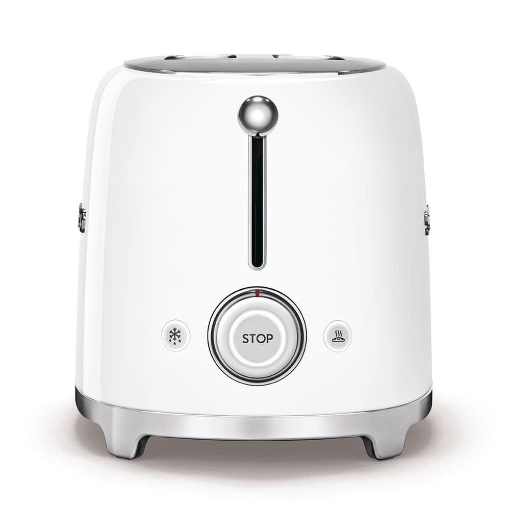 Тостер на 2 ломтика Smeg TSF01WHMEU Белый картинка 8