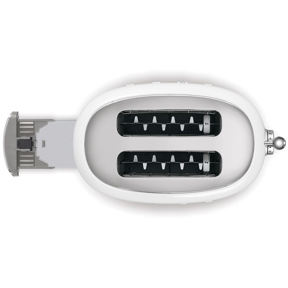 Тостер на 2 ломтика Smeg TSF01WHMEU Белый картинка 9