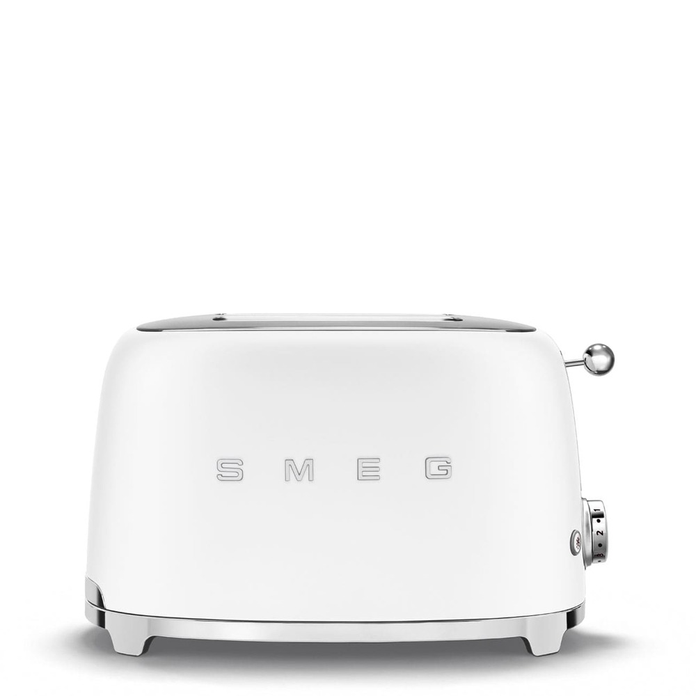 Тостер на 2 ломтика Smeg белый картинка 1