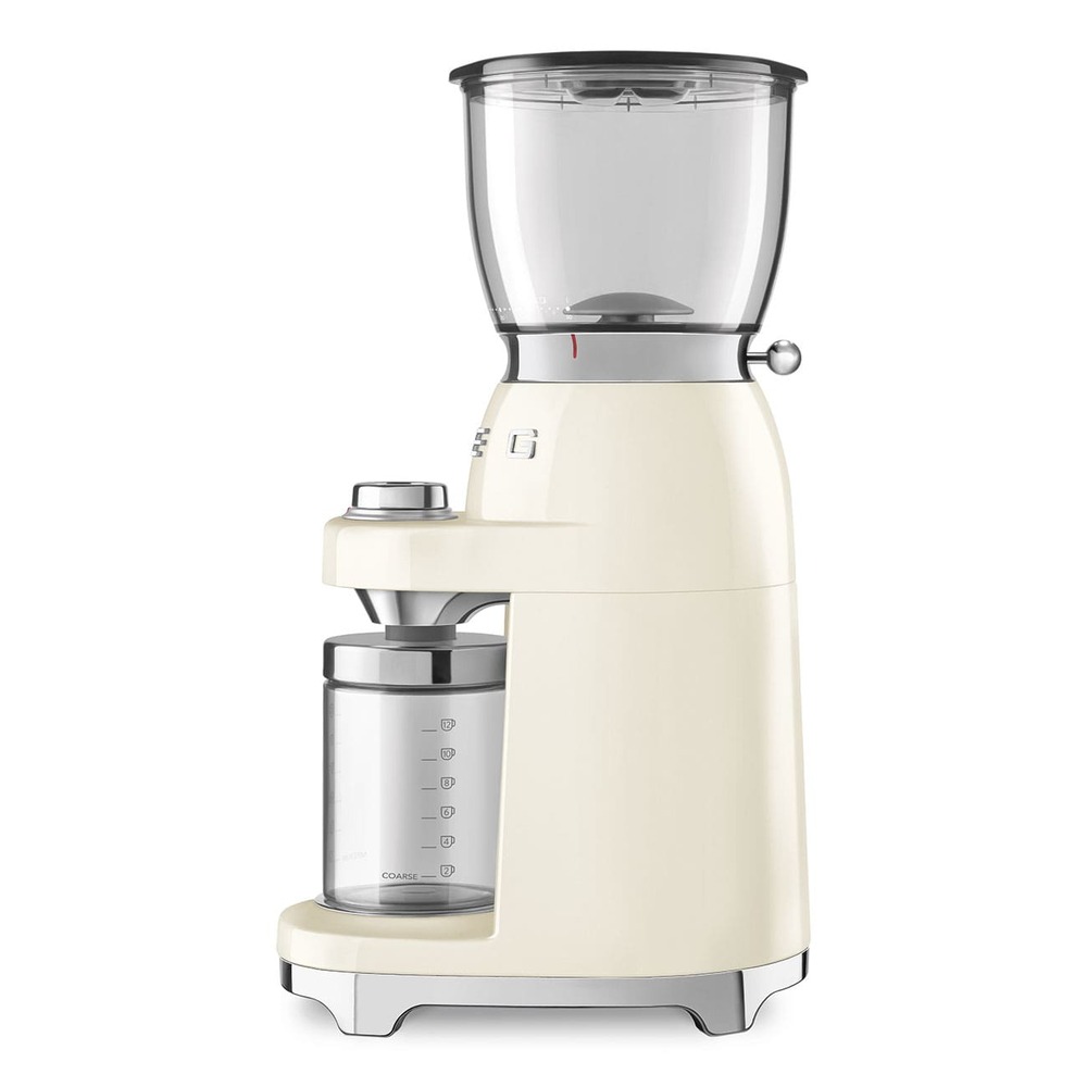 Кофемолка Smeg CGF11CREU Кремовый картинка 7