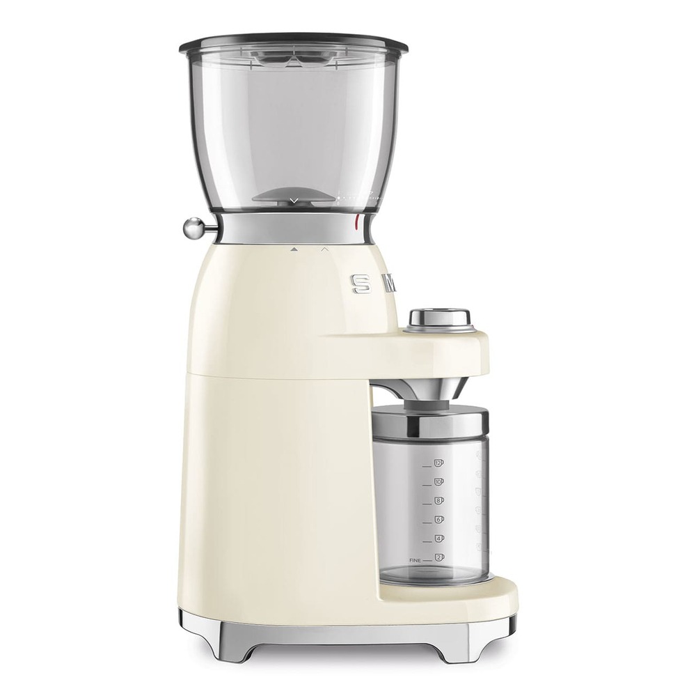 Кофемолка Smeg CGF11CREU Кремовый картинка 8