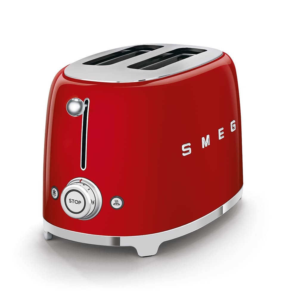 Тостер на 2 ломтика Smeg TSF01RDEU Красный картинка 7