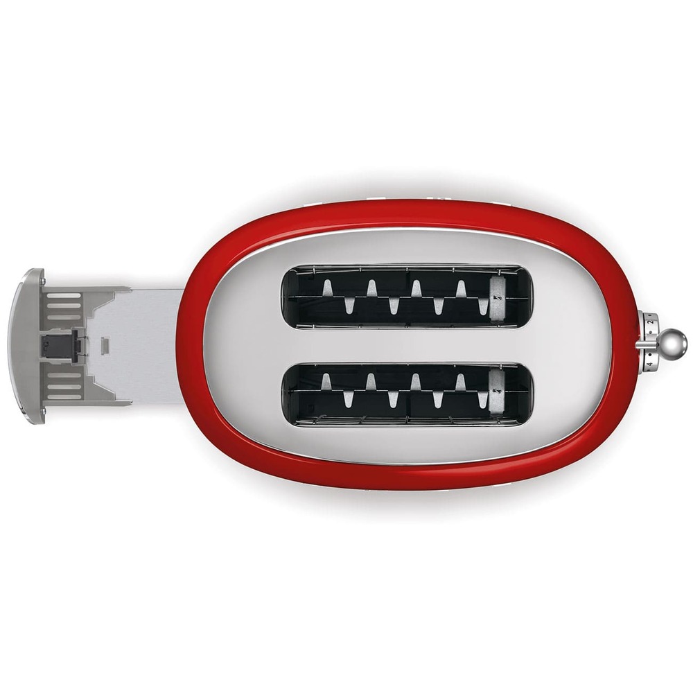 Тостер на 2 ломтика Smeg TSF01RDEU Красный картинка 9