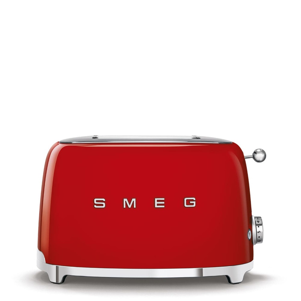 Тостер на 2 ломтика Smeg красный картинка 1