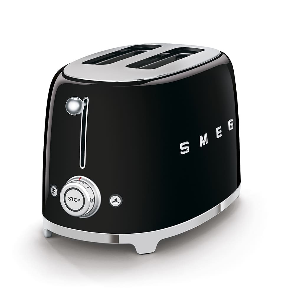 Тостер на 2 ломтика Smeg TSF01BLEU Черный картинка 7