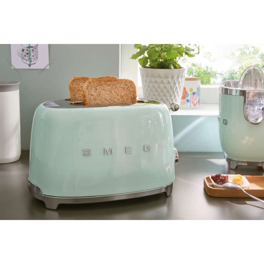 Тостер на 2 ломтика Smeg TSF01PGEU Зеленый картинка 11
