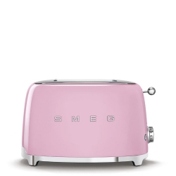 Тостер на 2 ломтика Smeg TSF01PKEU Розовый