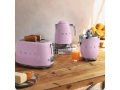 Тостер на 2 ломтика Smeg TSF01PKEU Розовый слайд 9