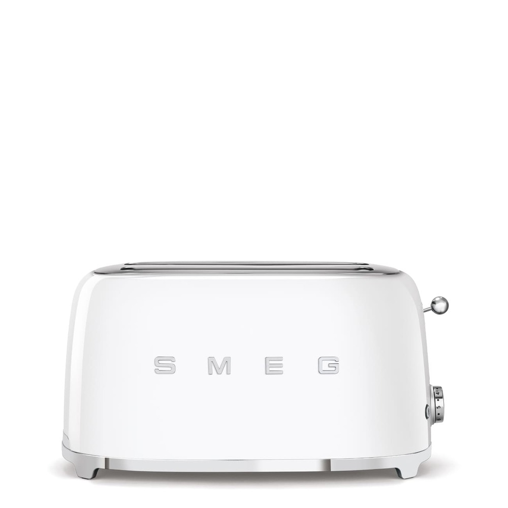 Тостер на 4 ломтика Smeg белый картинка 1