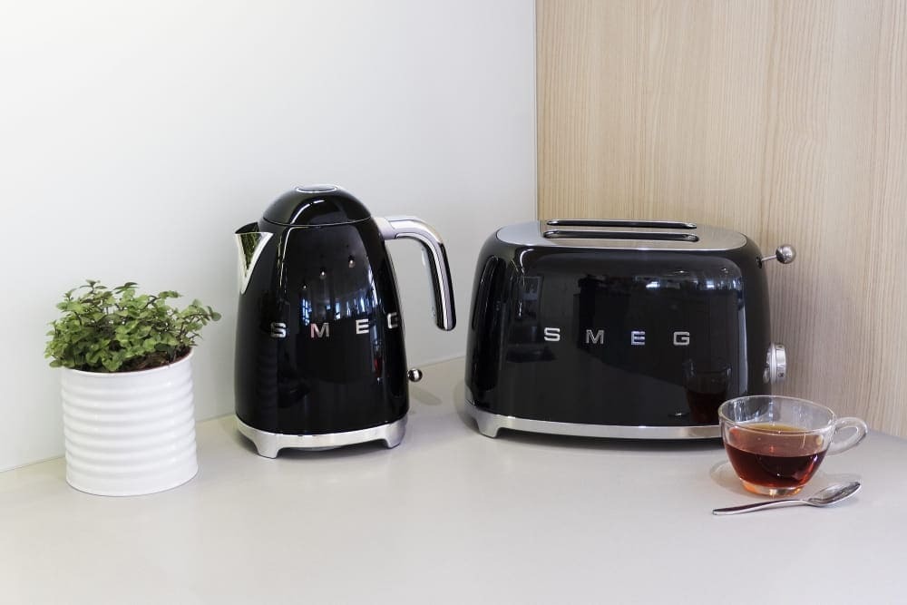 Тостер на 4 ломтика Smeg TSF02BLEU Черный картинка 9