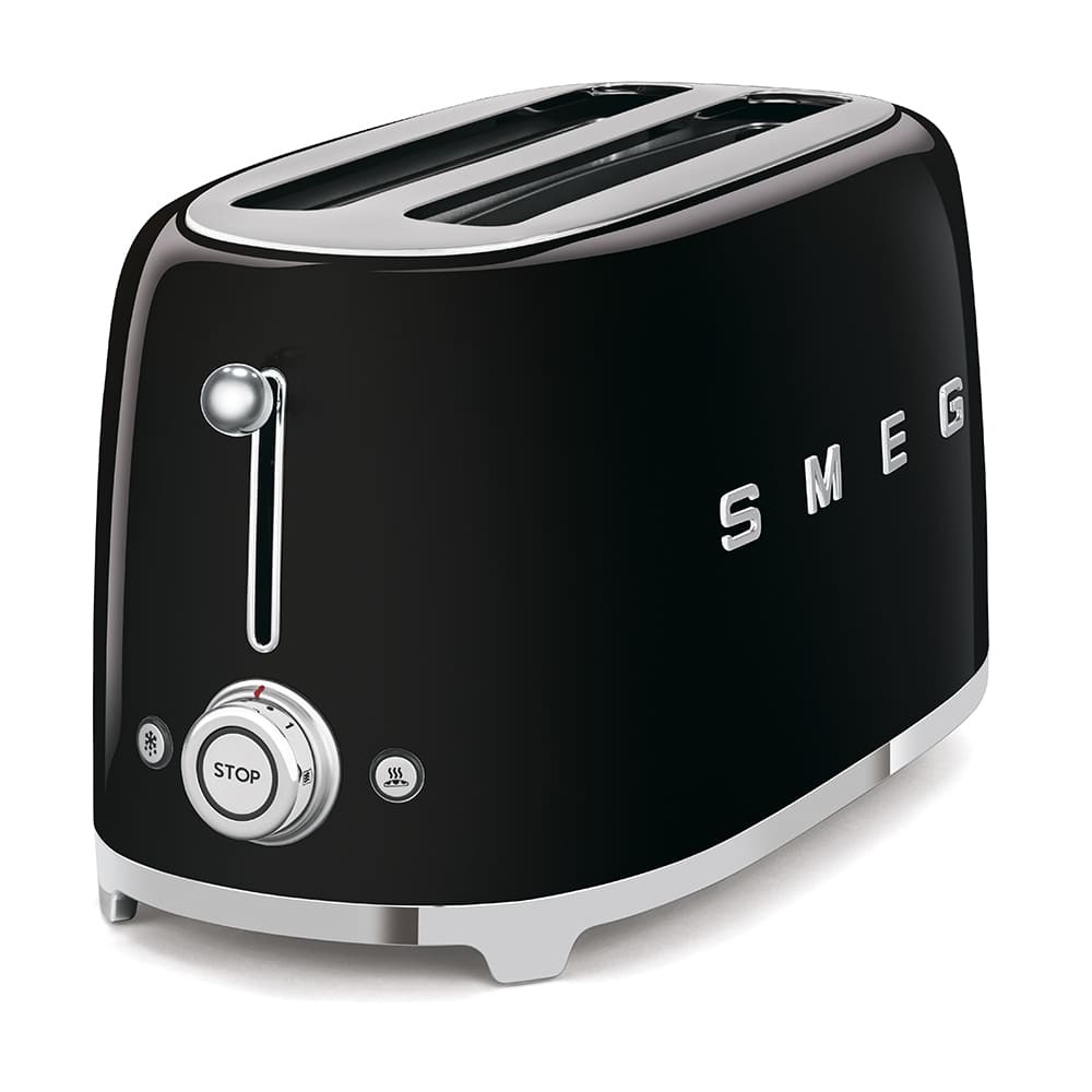 Тостер на 4 ломтика Smeg TSF02BLEU Черный картинка 7