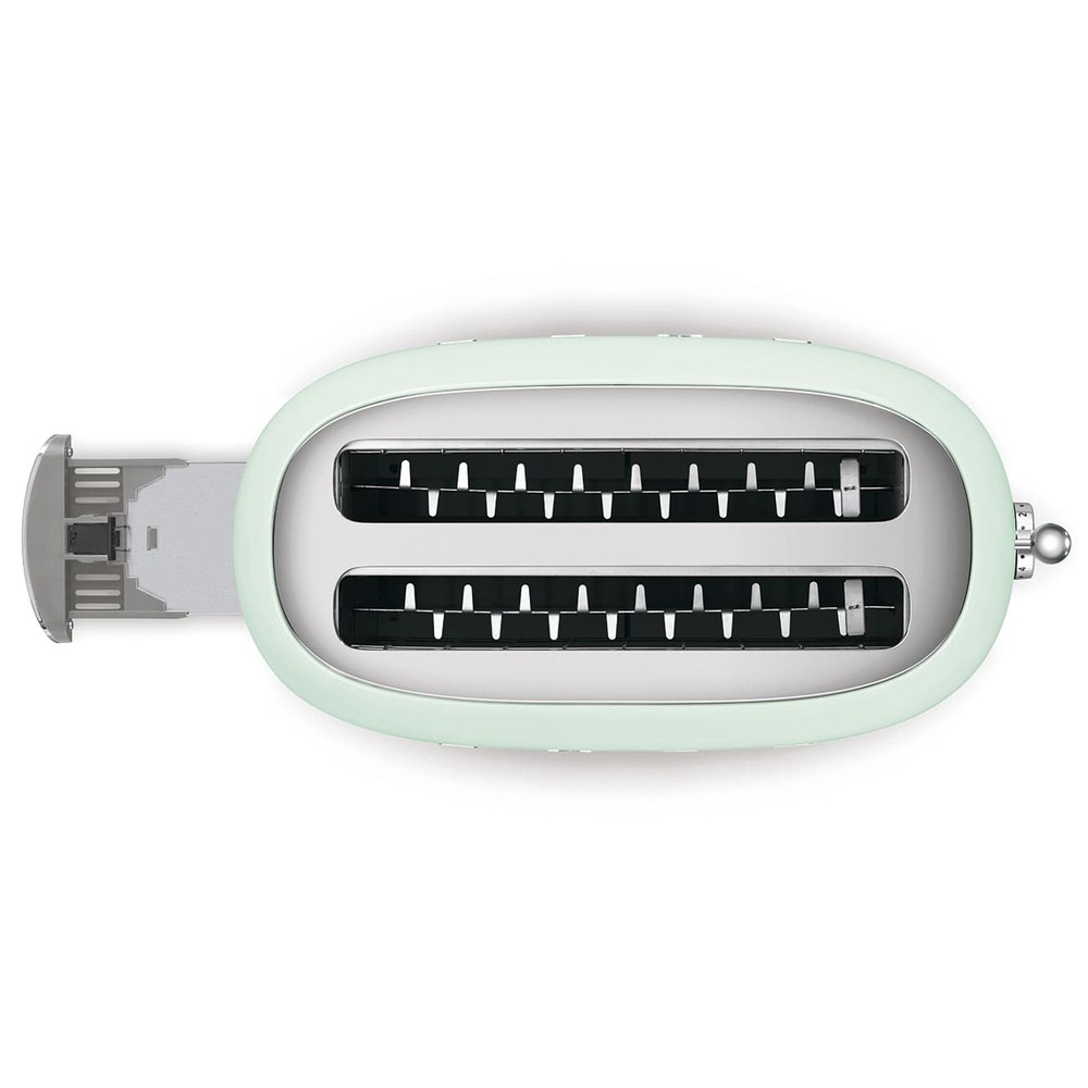 Тостер на 4 ломтика Smeg TSF02PGEU Зеленый картинка 8