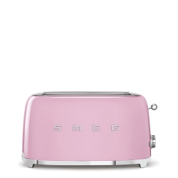 Тостер на 4 ломтика Smeg TSF02PKEU Розовый
