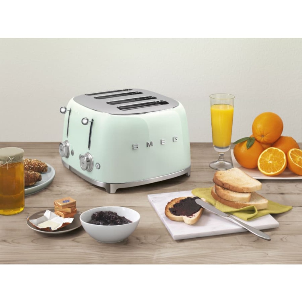 Тостер на 4 слота Smeg TSF03CREU Кремовый картинка 9
