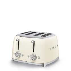 Тостер на 4 слота Smeg TSF03CREU Кремовый