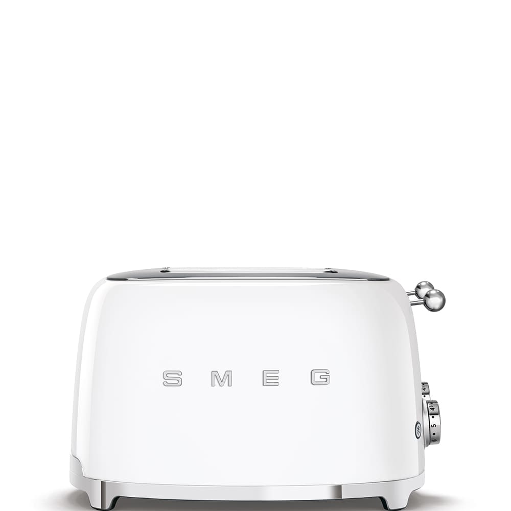 Тостер на 4 слота Smeg TSF03WHEU Белый картинка 7