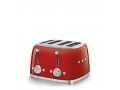 Тостер на 4 слота Smeg красный слайд 1