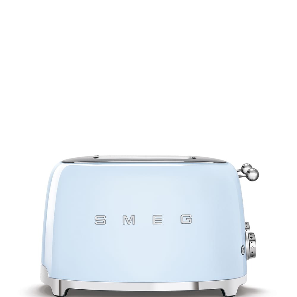 Тостер на 4 слота Smeg TSF03PBEU Голубой картинка 9