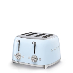 Тостер на 4 слота Smeg TSF03PBEU Голубой
