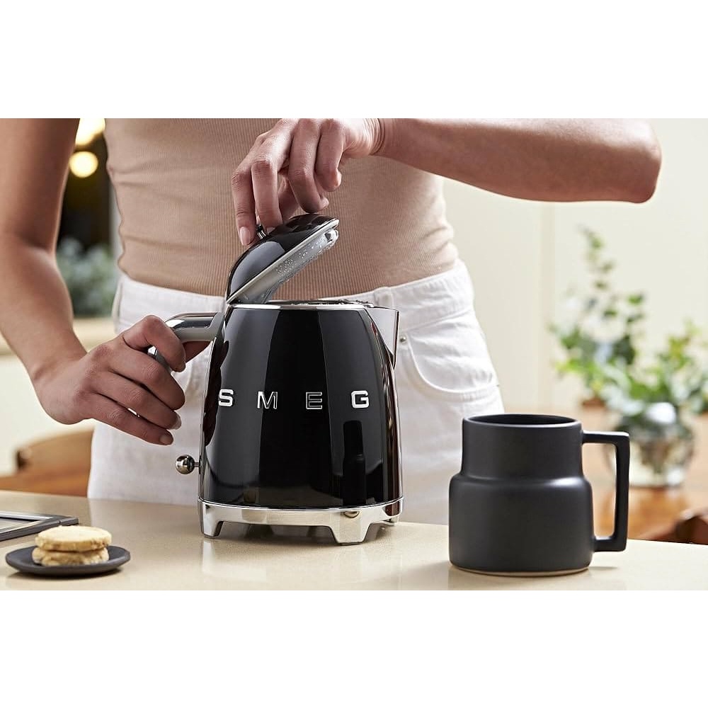 Чайник Smeg 1,7л KLF03BLEU Черный картинка 10