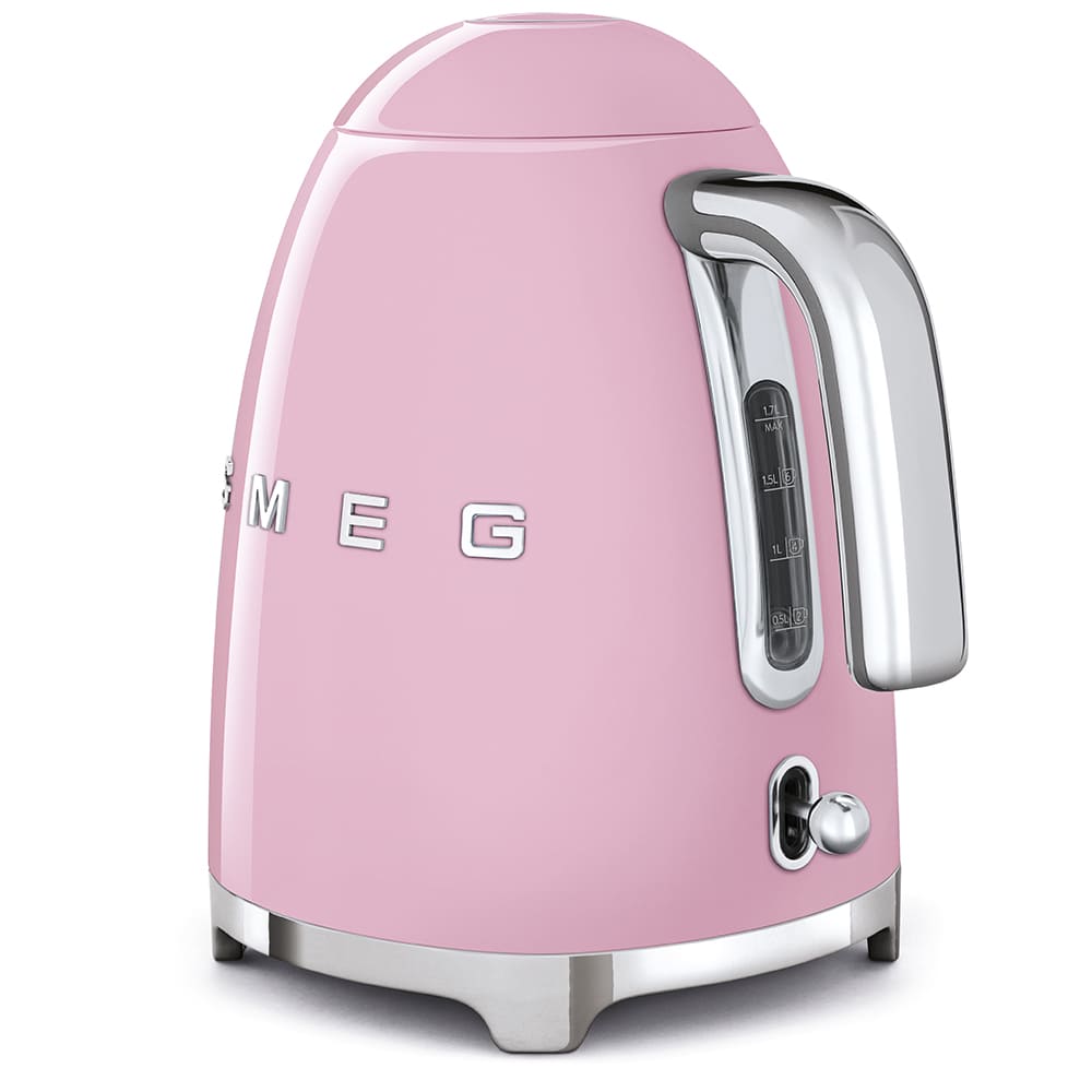 Чайник Smeg 1,7л KLF03PKEU Розовый картинка 9