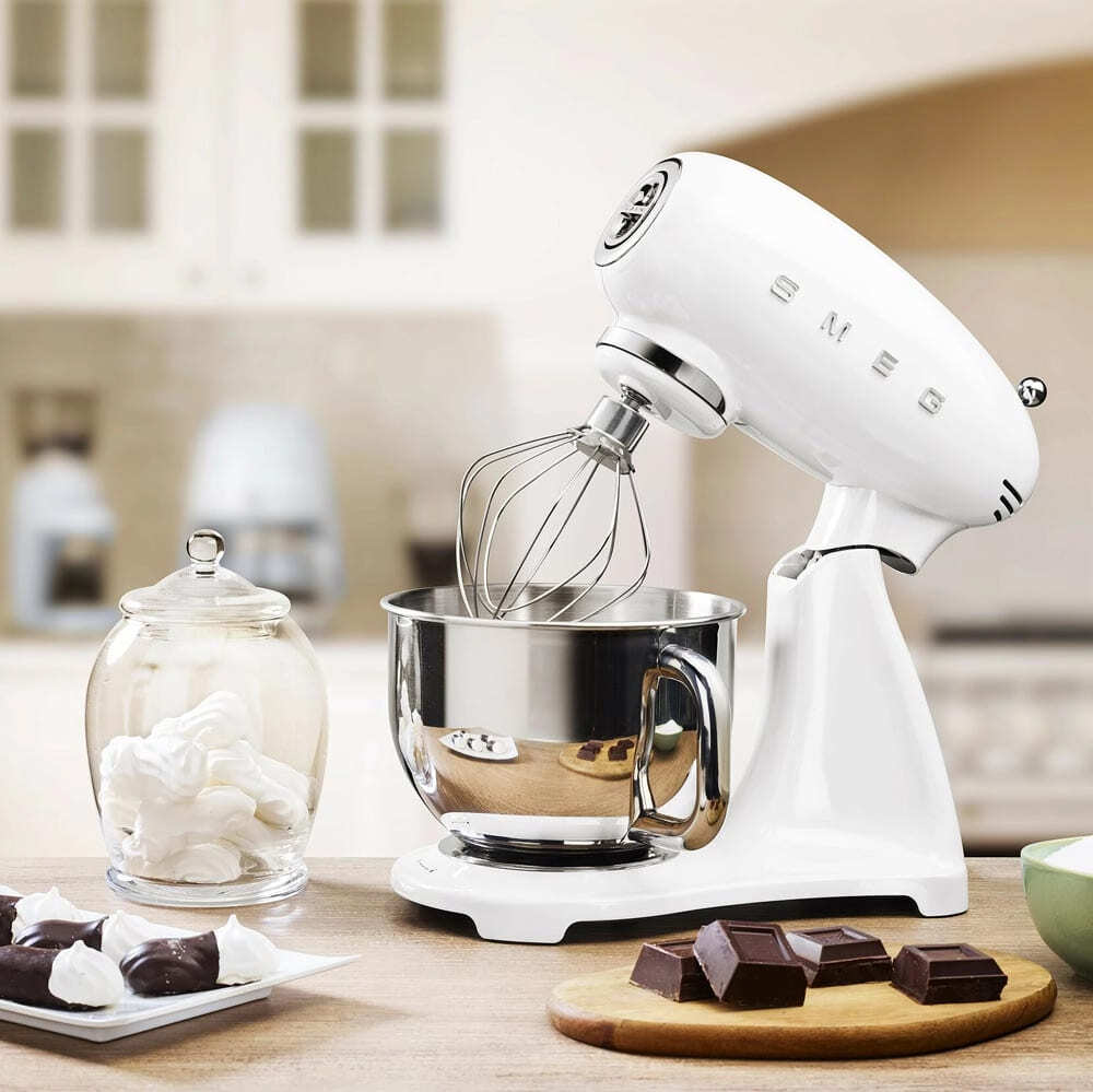 Планетарный миксер Smeg SMF03WHEU Белый картинка 11