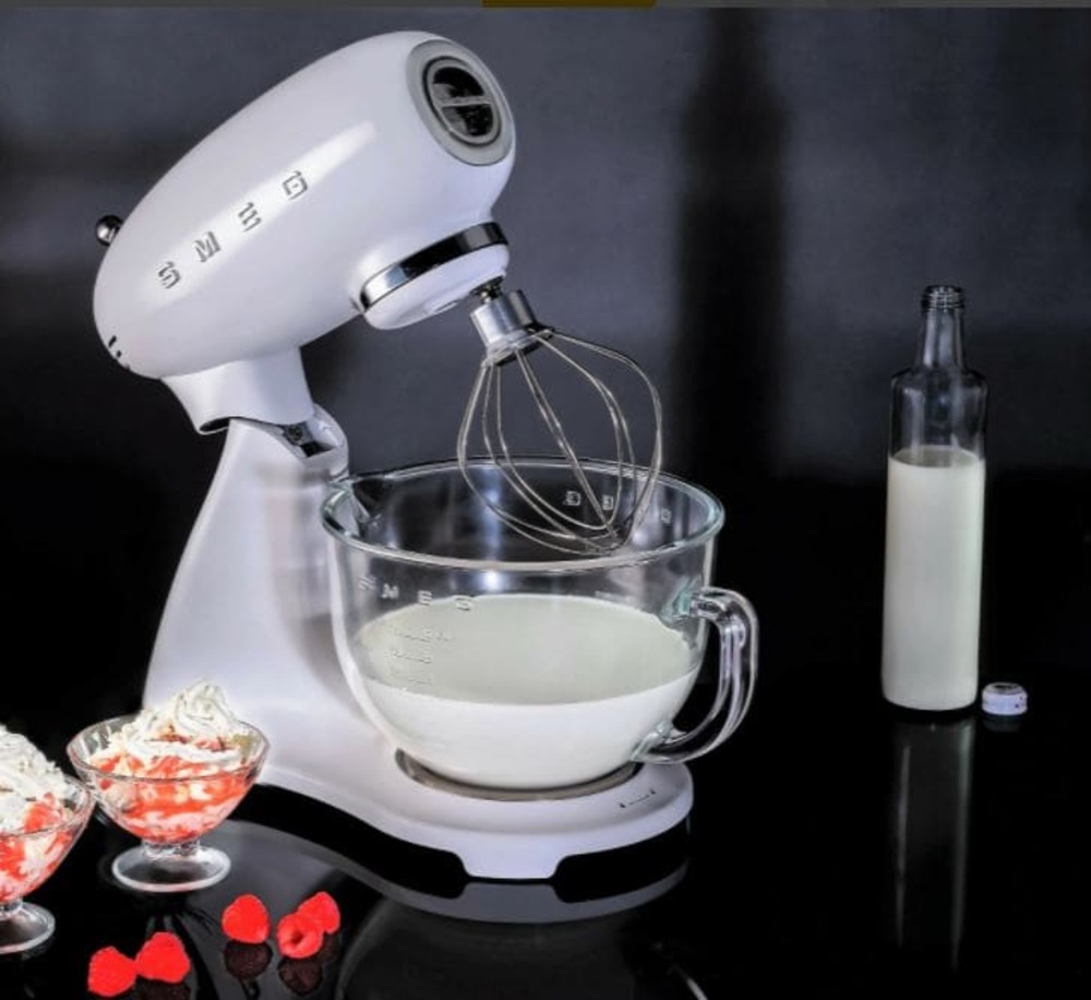 Планетарный миксер Smeg SMF03WHEU Белый картинка 12