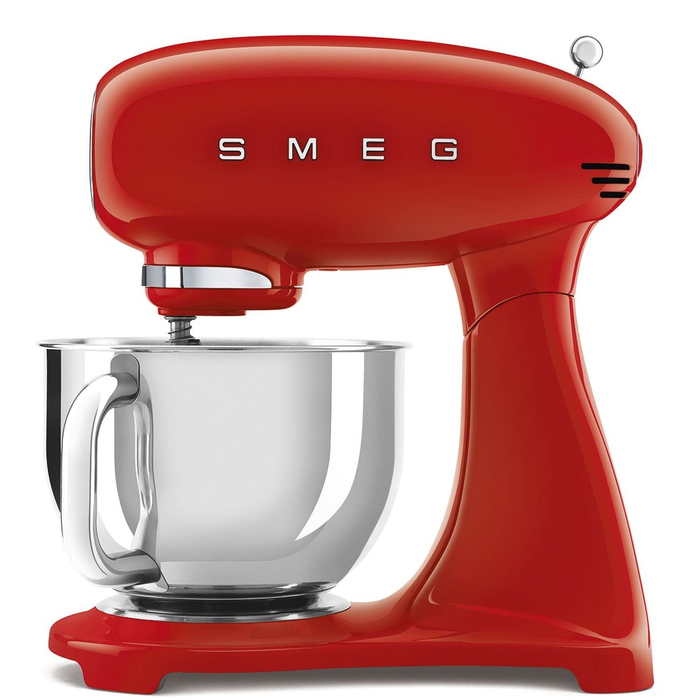 Планетарный миксер Smeg красный картинка 1