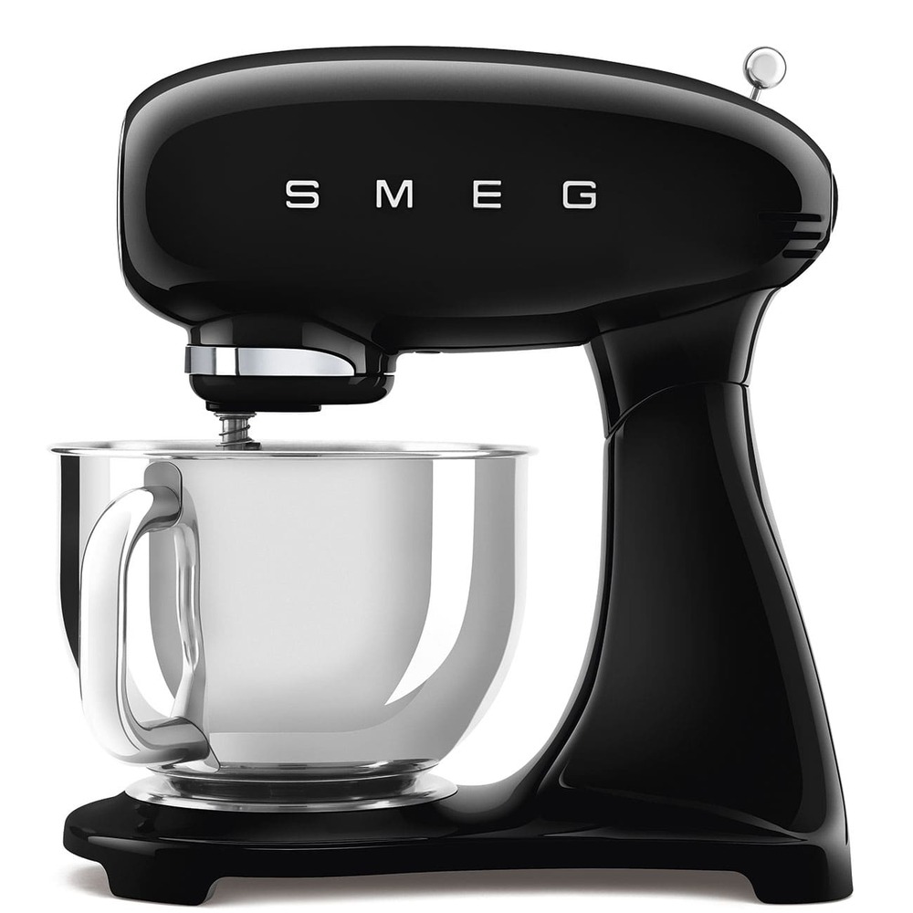 Планетарный миксер Smeg черный картинка 1