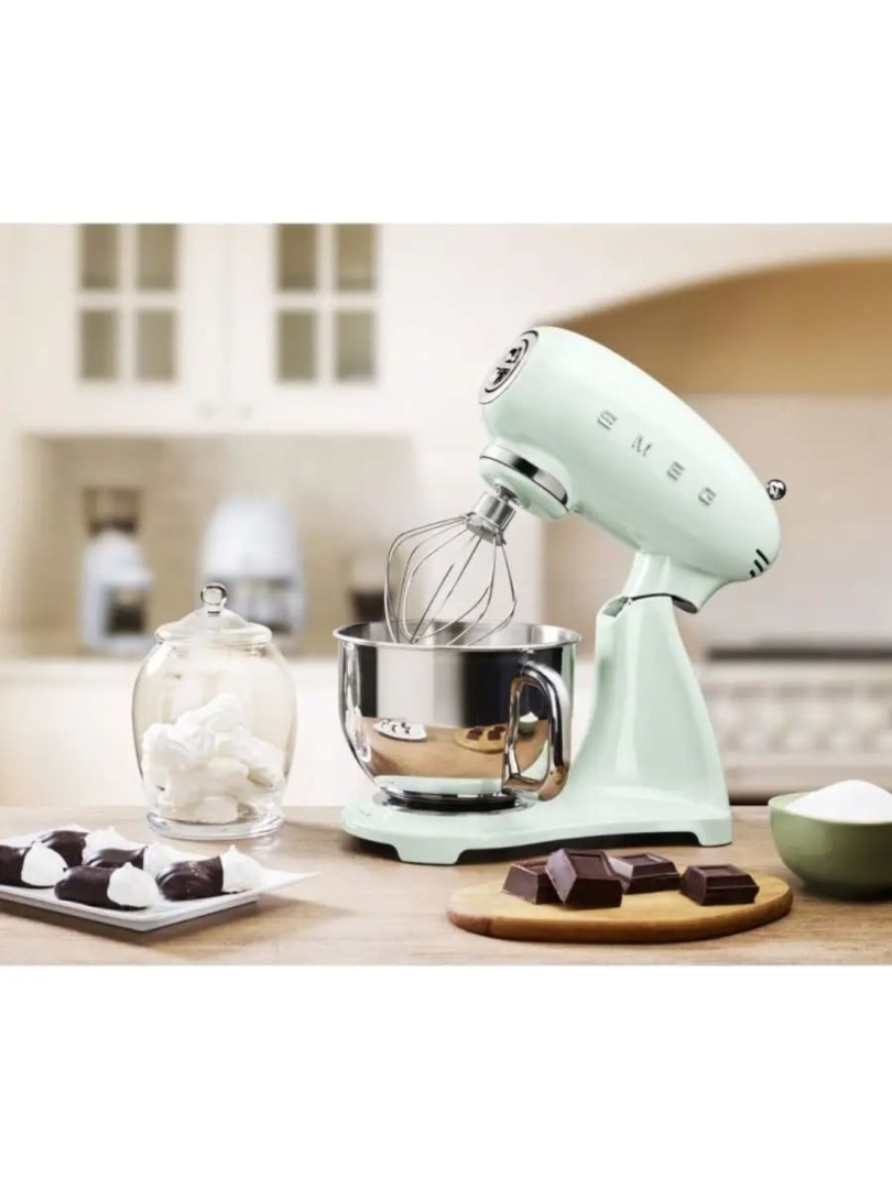 Планетарный миксер Smeg SMF03PGEU Зеленый картинка 12