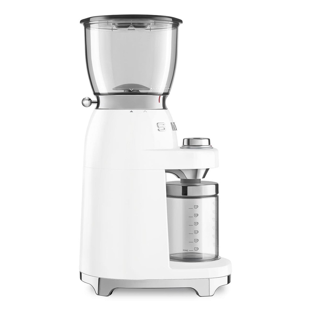 Кофемолка Smeg CGF11WHEU Белый картинка 8