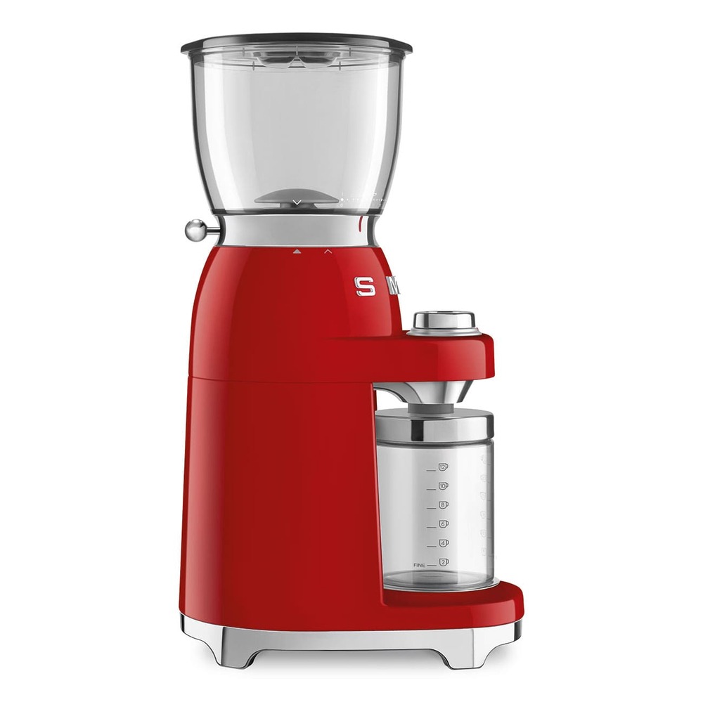 Кофемолка Smeg CGF11RDEU Красный картинка 8