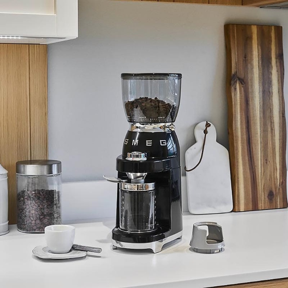 Кофемолка Smeg CGF11BLEU Черный картинка 9