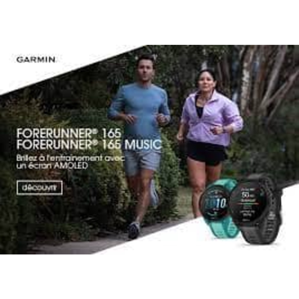 Часы Garmin ForeRunner 165 Slate Gray картинка 11