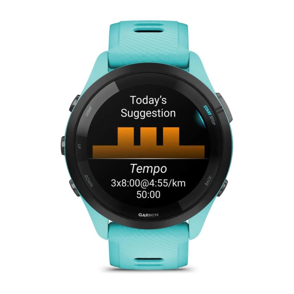Часы Garmin ForeRunner 265 46mm Aqua картинка 7