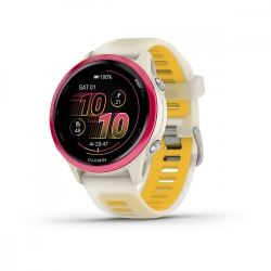 Часы Garmin ForeRunner 570 42mm Raspberry Bone/Mango Band