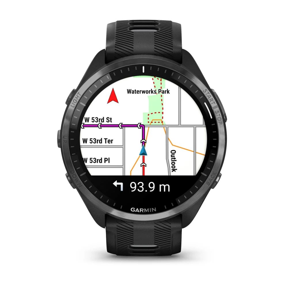 Часы Garmin ForeRunner 965 Black картинка 7